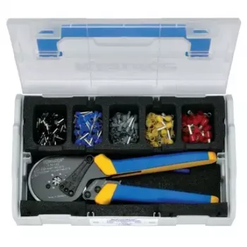 Cable crimper Klauke K3014K Black Blue Yellow Length 175 mm Weight 350 g