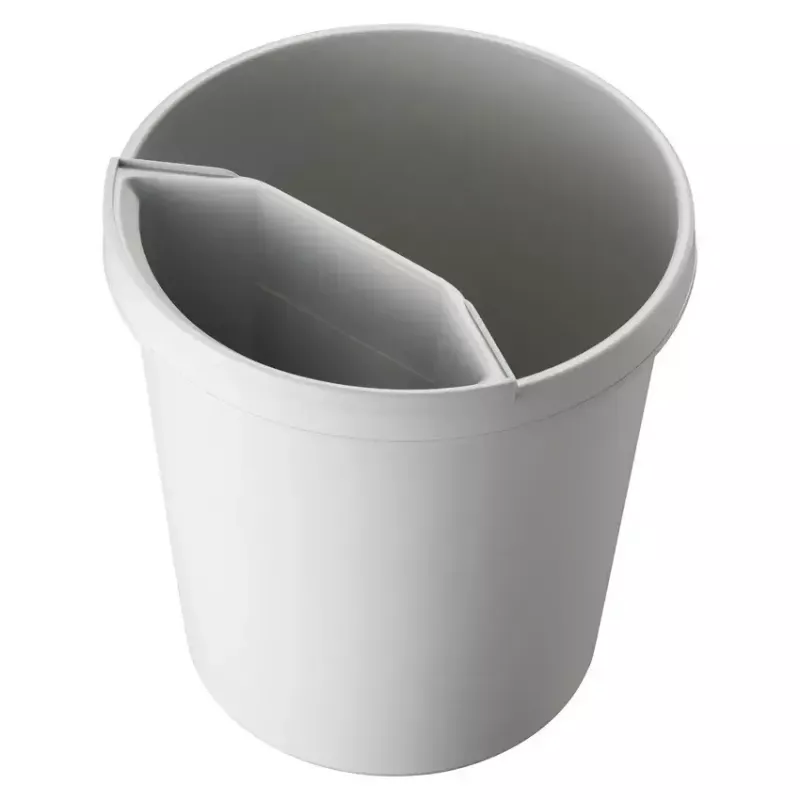 Trash Can Helit H6105882 18 L Round Plastic Grey