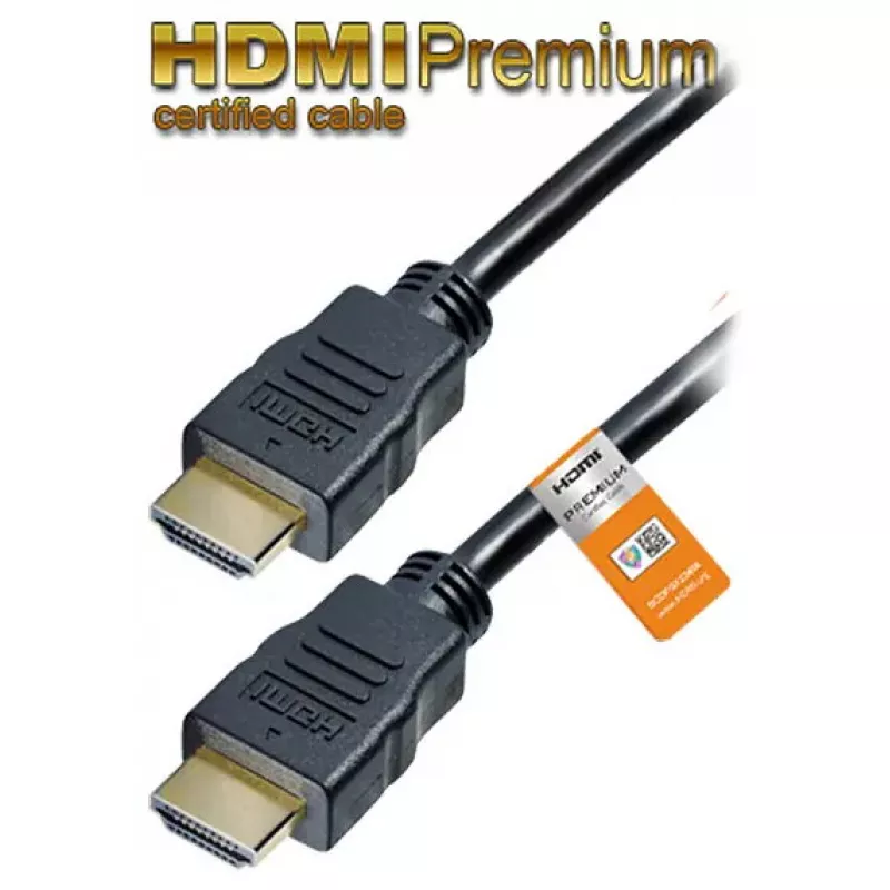 HDMI cable MaxTrack C 215-3, 3 m, HDMI Type A (male–male), HDMI 2.1, 18 Gbit/s, black
