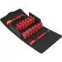 Socket set Wera 8100 SA VDE 1 Zyklop Knarrensatz 1/4 inch — ratchet and insulated sockets