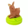 ANSMANN baby night-light 1800-0059 — LED, yellow light, battery AA ×3, 119×119×137 mm, brown/green