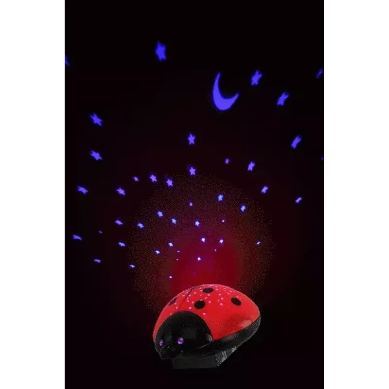 Night Light Ansmann Starlight Black Red