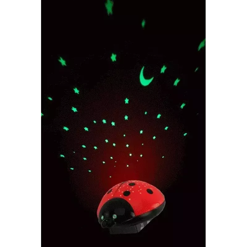 Night Light Ansmann Starlight Black Red