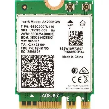 Network adapter INTEL Wireless‑6 AX201 M.2 2230 (CNVi) non‑vPro
