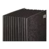 Divider Book Pagna 24121-04 Black Hardboard Polypropylene A4