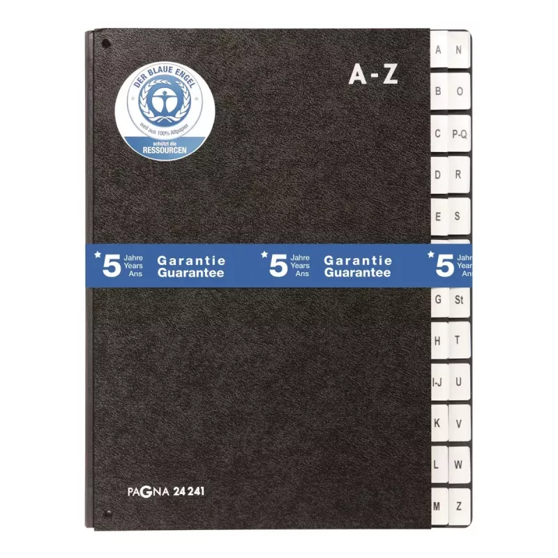 divider book Pagna 24241-04 Black A4
