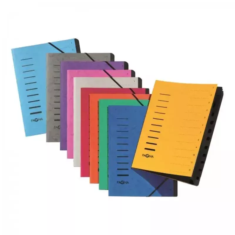 Tab Index Folder Pagna 40058-01 Red
