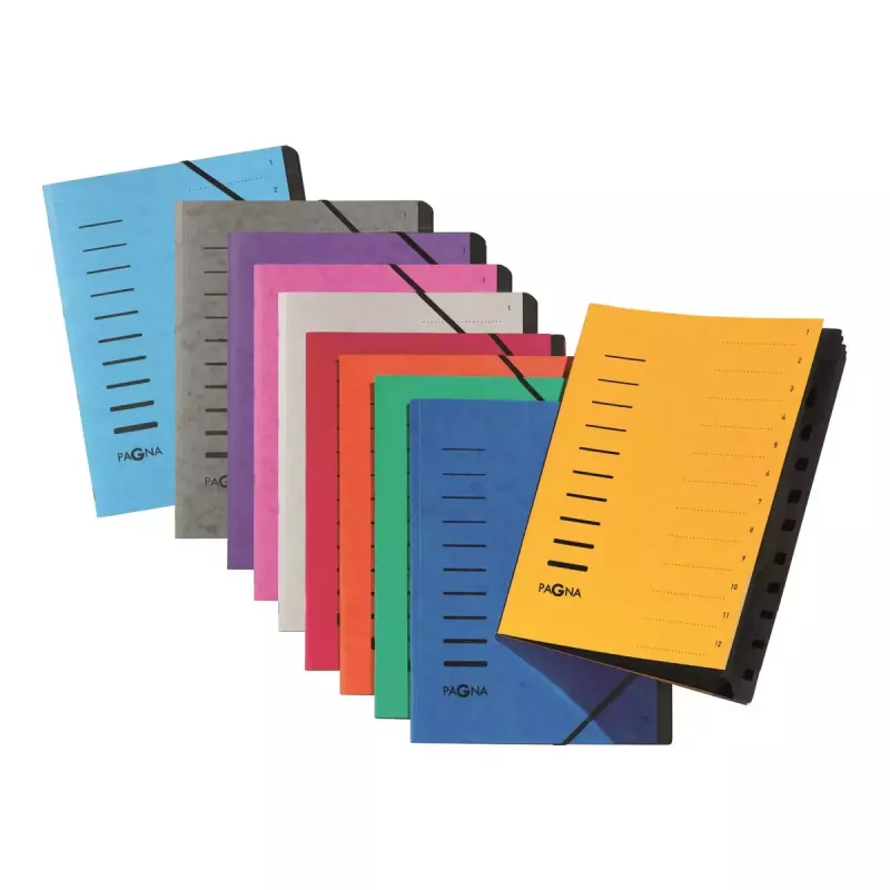 Tab Index Folder Pagna 40058-01 Red