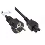 Power Cable Alcasa P0005-S018 Black 1.8 m