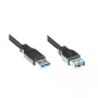 USB Cable Alcasa 5m USB 3.0 A USB 3.2 Gen 1 Black