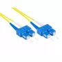 Fibre optic cable Alcasa LW-930SC 30 m 2x SC Yellow