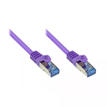 Networking Cable Alcasa Cat6a RJ-45 3m Violet