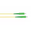 Fibre Optic Cable Alcasa LW-S902SASA 2m SC FTTH Yellow