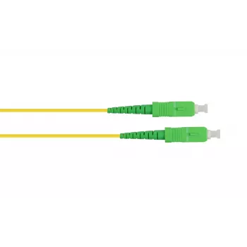 Fibre optic cable Alcasa LW-S905SASA 5 m SC FTTH Yellow