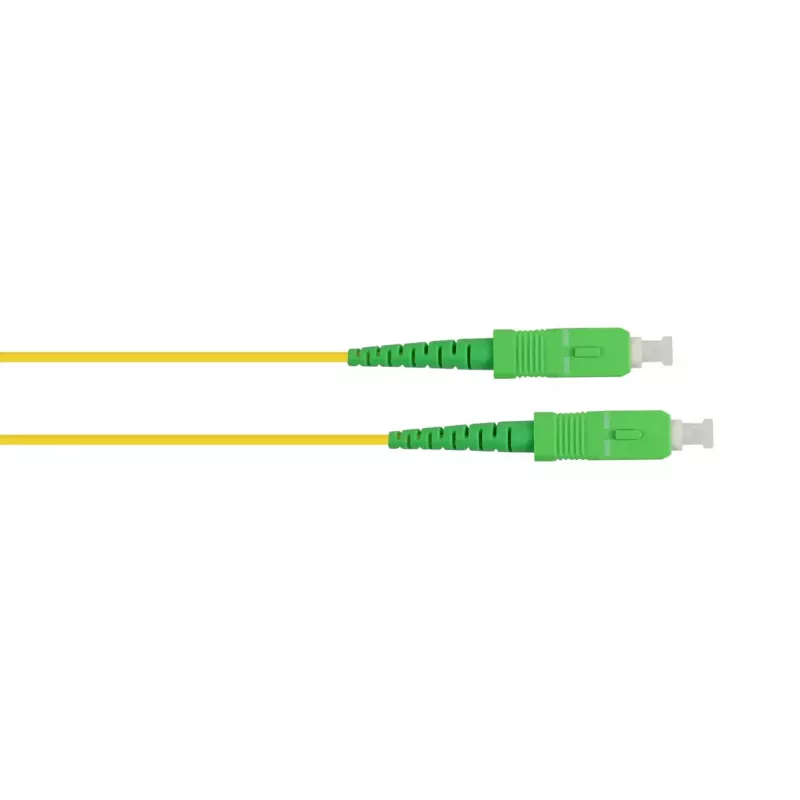 Fibre optic cable Alcasa LW-S905SASA 5 m SC FTTH Yellow
