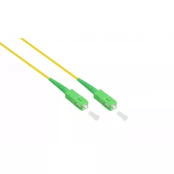 Fibre optic cable Alcasa LW-S905SASA 5 m SC FTTH Yellow