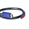 Video Cable Adapter Alcasa 4860-SF050B 5m DisplayPort to HDMI Blue