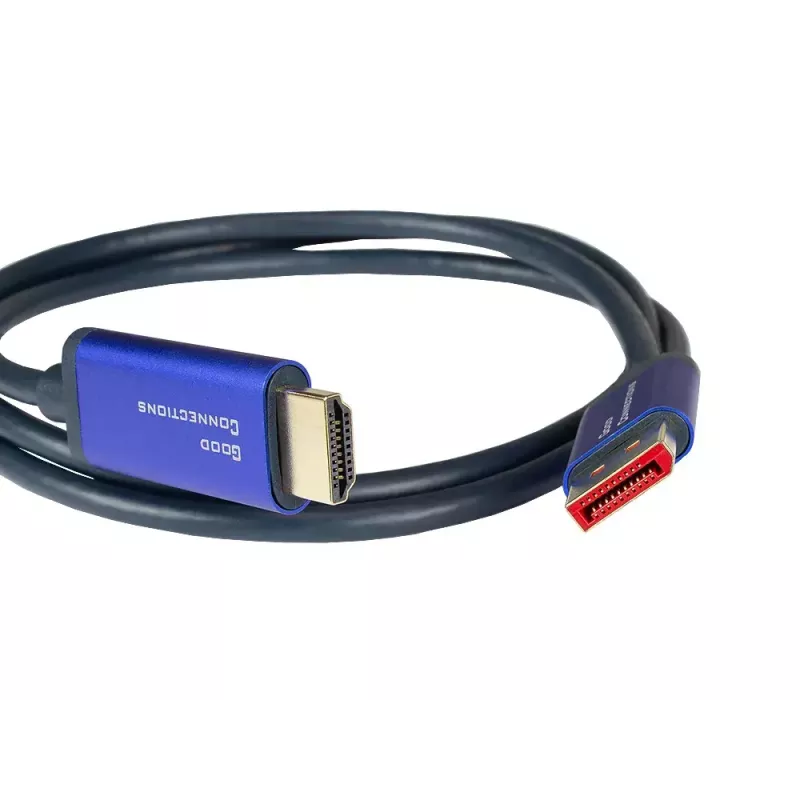 Video Cable Adapter Alcasa 4860-SF050B 5m DisplayPort to HDMI Blue