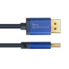 Video Cable Adapter Alcasa 4860-SF050B 5m DisplayPort to HDMI Blue