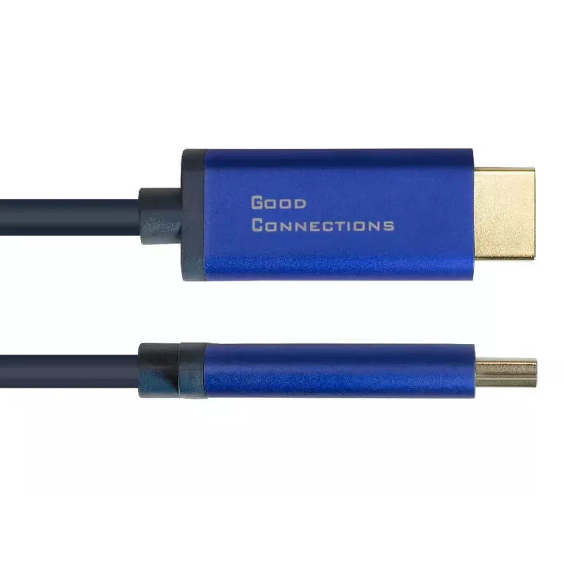 Video Cable Adapter Alcasa 4860-SF050B 5m DisplayPort to HDMI Blue
