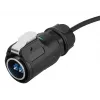 Alcasa S1 IC01-24F01 LC Black 3m Straight Connector