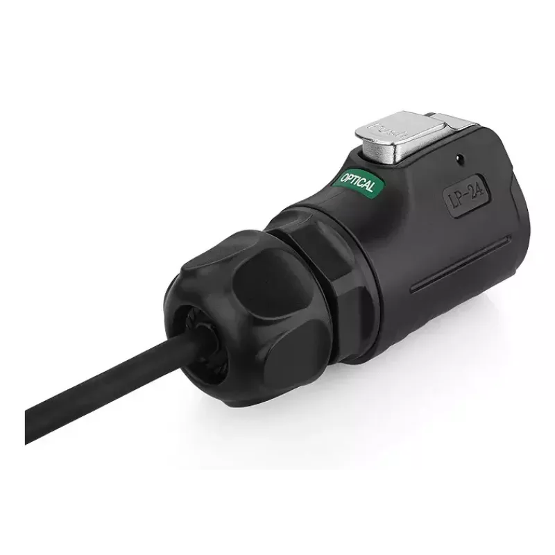 Alcasa S1 IC01-24F01 LC Black 3m Straight Connector