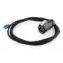 Alcasa S1 IC01-24F01 LC Black 3m Straight Connector