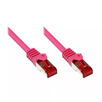 Networking Cable Alcasa CAT6 S/FTP 25 m Magenta