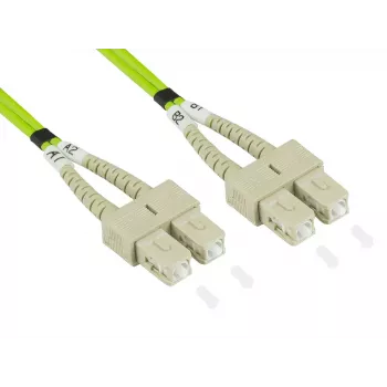Fibre optic cable Alcasa LW-830SC5 30 m SC Green