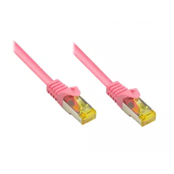 Networking Cable Alcasa 50m Cat7 RJ-45 Magenta S/FTP (S-STP)
