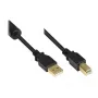USB cable Alcasa GC-M0079 0.5m USB A USB B Black