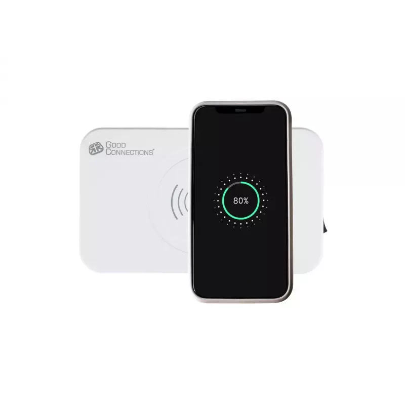 Mobile device charger Alcasa PCA-D005W Universal White AC Wireless Fast charging