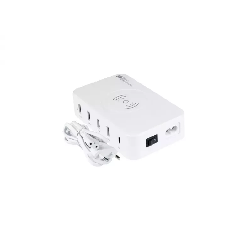 Mobile device charger Alcasa PCA-D005W Universal White AC Wireless Fast charging