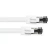 Networking Cable Alcasa 8080-050W White 5m Cat8.1 S/FTP
