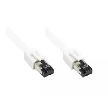 Networking Cable Alcasa 8080-050W White 5m Cat8.1 S/FTP