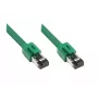 Networking Cable Alcasa 8080-150G Green 15m Cat8.1 S/FTP