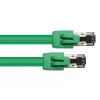 Networking Cable Alcasa 8080-200G 20m Cat8.1 S/FTP Green