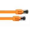 Networking Cable Alcasa 8080-050O 5m Cat8.1 S/FTP Orange