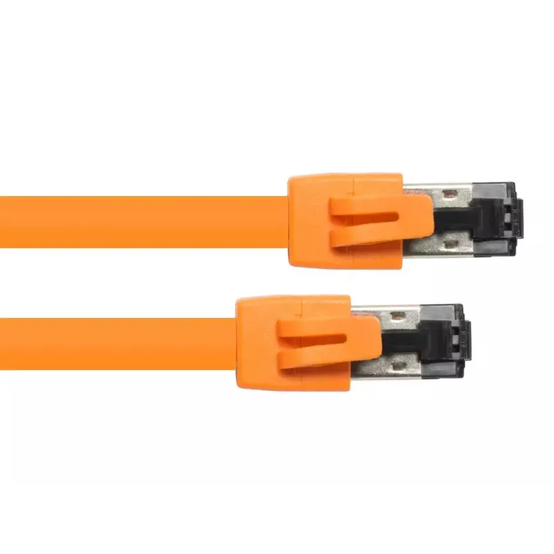 Networking Cable Alcasa 8080-050O 5m Cat8.1 S/FTP Orange