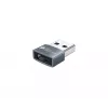USB Gender Changer Alcasa USB-AD203-5 USB-A to USB-C Grey