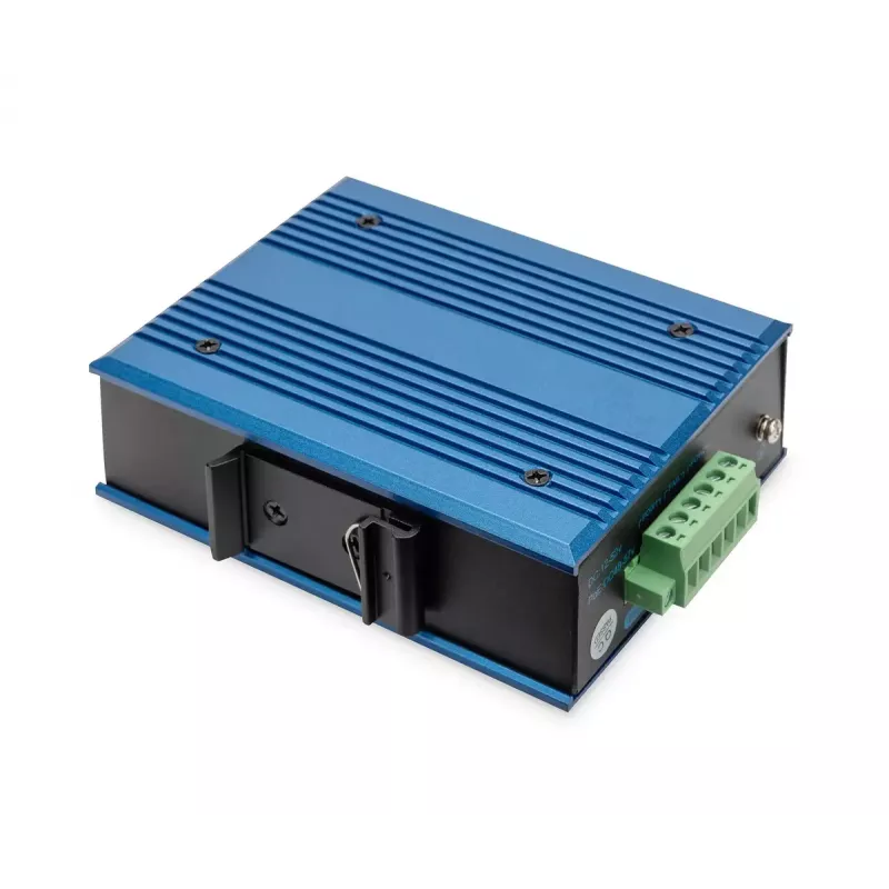 Digitus 4 Port Fast Ethernet Network PoE Switch Industrial Unmanaged 1 SFP Uplink