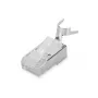 Digitus CAT 6A modular plug for round cable shielded 100 pcs RJ-45 male