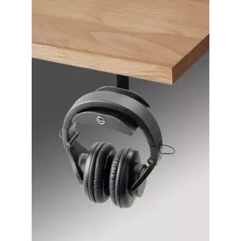 Headphone holder König & Meyer 16330-000-55 Steel Black