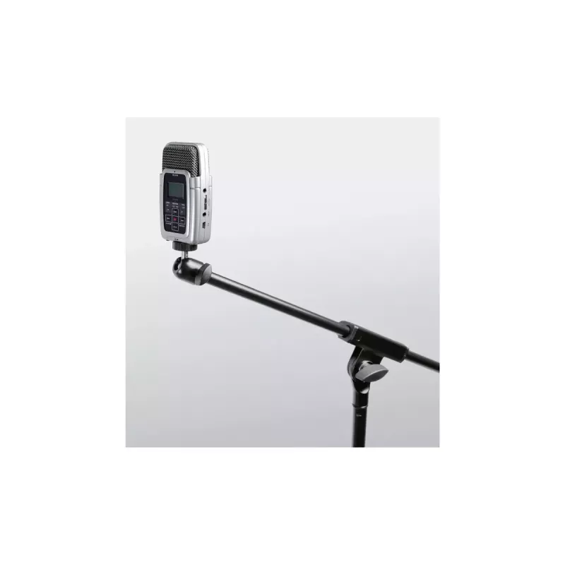 K&M 19695 Ball Joint Stand Adapter, Black
