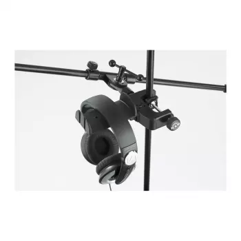 Headphone holder König & Meyer 16085 Aluminium Steel Black