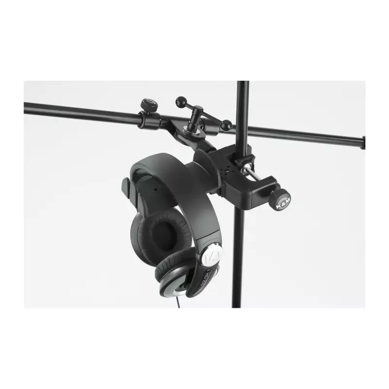 Headphone holder König & Meyer 16085 Aluminium Steel Black
