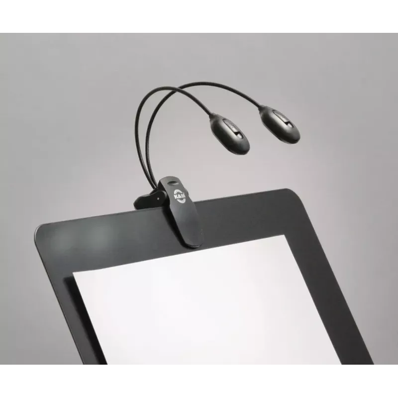 K&M 12270 Twin Head Music Stand Light