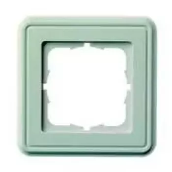 Cover frame Tgate Telegärtner White PVC for wall outlet panels and modules