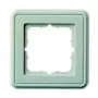 Cover frame Tgate Telegärtner White PVC for wall outlet panels and modules