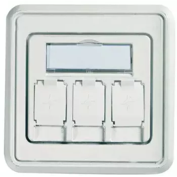 Outlet box Telegärtner H02010A0053 White